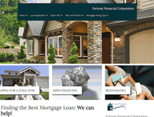 Tablet Screenshot of fortunefinancial.info